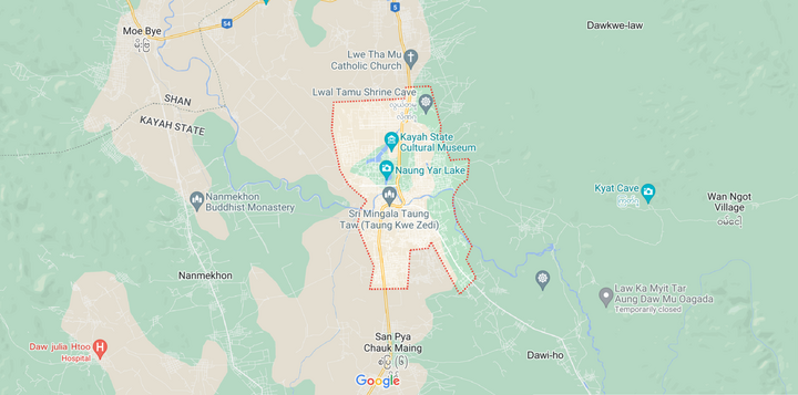 Loikaw map